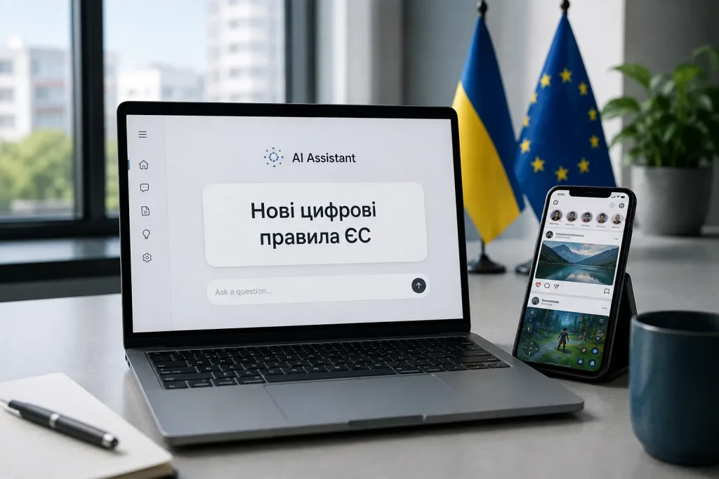 ЕС усиливает контроль ChatGPT, Reddit и Roblox: что изменится для украинцев