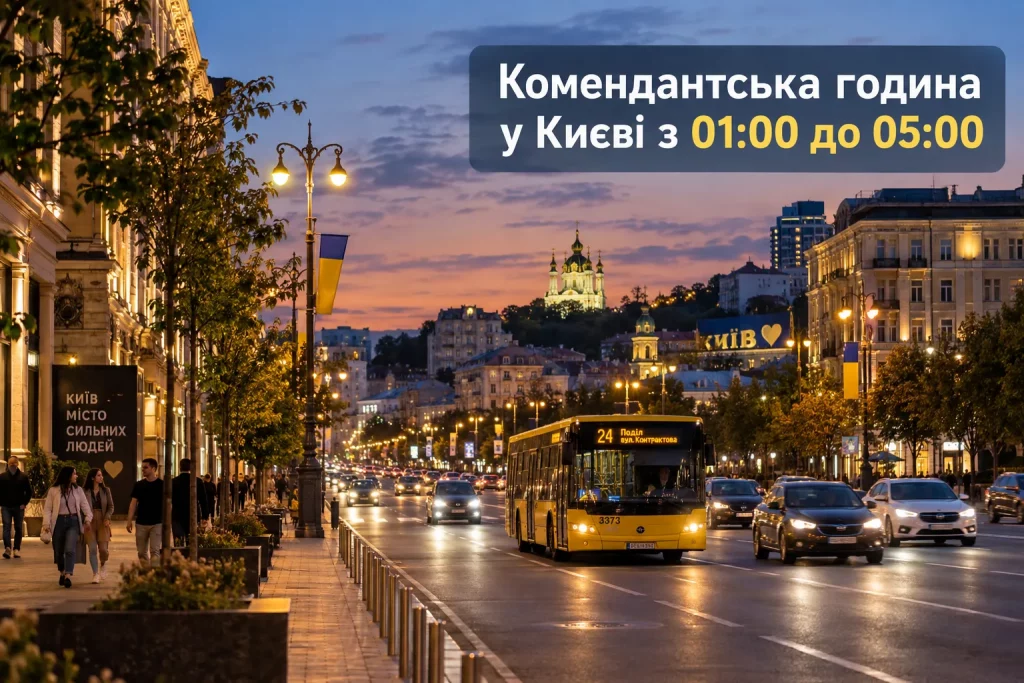 Комендантский час в Киеве сократили: новый график с 10 сентября