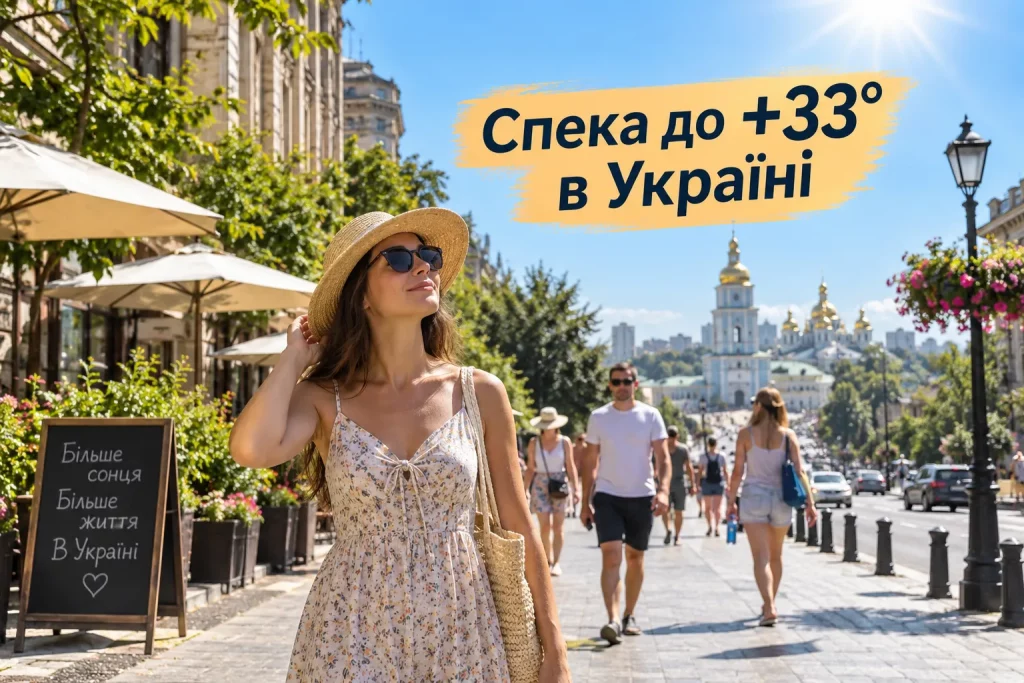 Жара до +33° возвращается в Украину: прогноз погоды на неделю по регионам