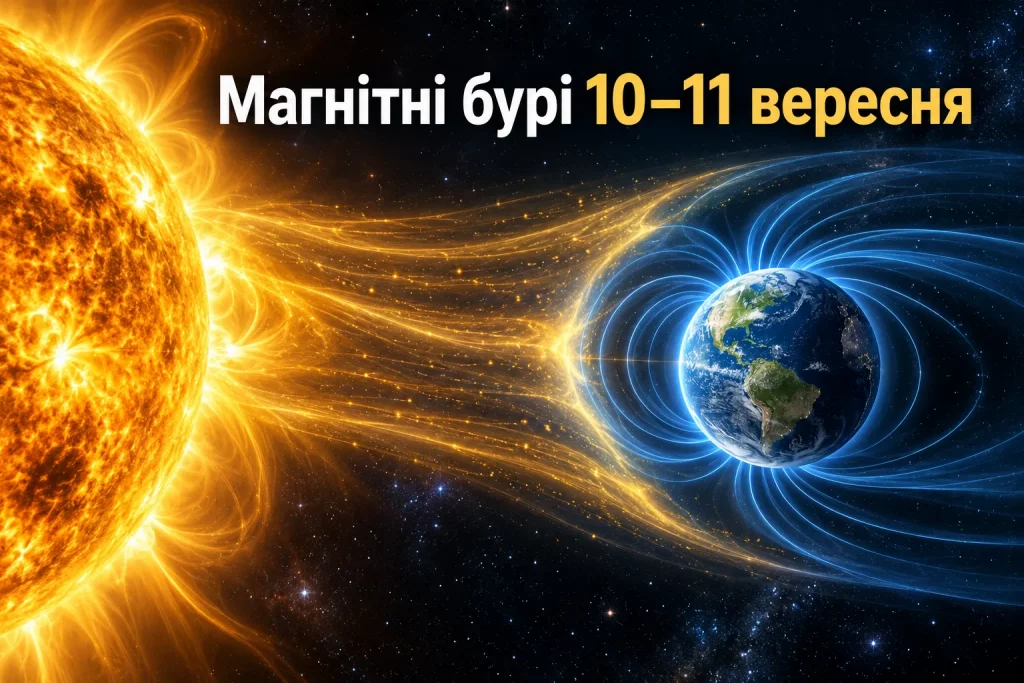 Магнитные бури 10–11 сентября 2026 года: прогноз по часам, индекс Kp и время пика
