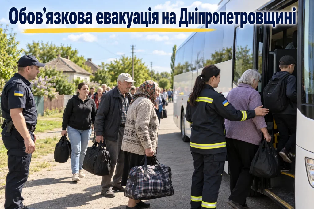 Обязательная эвакуация в Днепропетровской области: какие два села должны покинуть жители