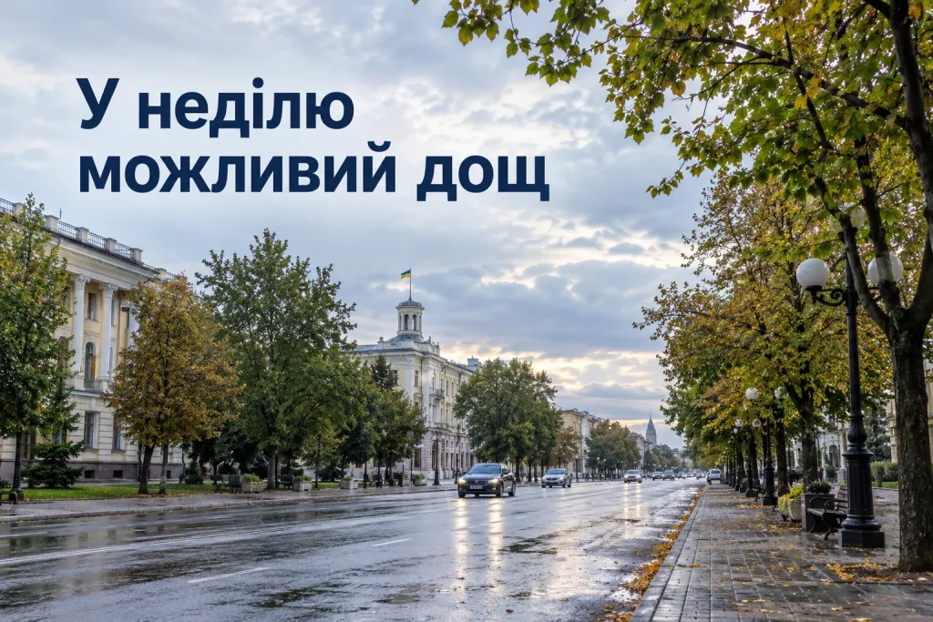 Облачная погода и дождь в Херсоне 13 сентября