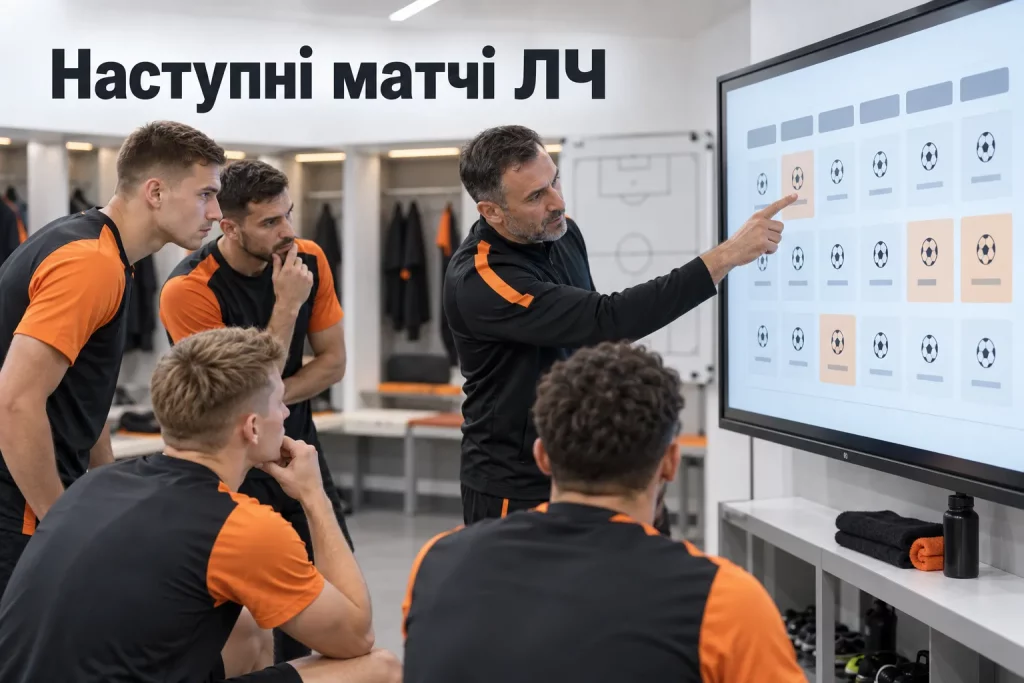 Календарь следующих туров Лиги чемпионов