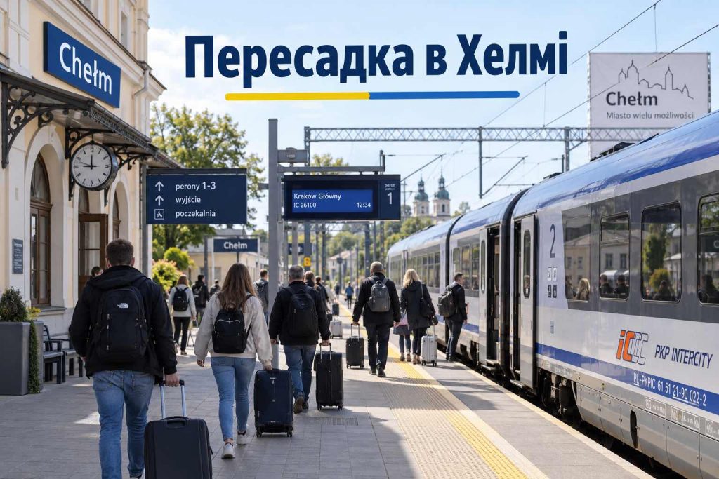Киев — Хелм: расписание поездов №19, №23, №119 и №93, билеты и цены в 2026 году