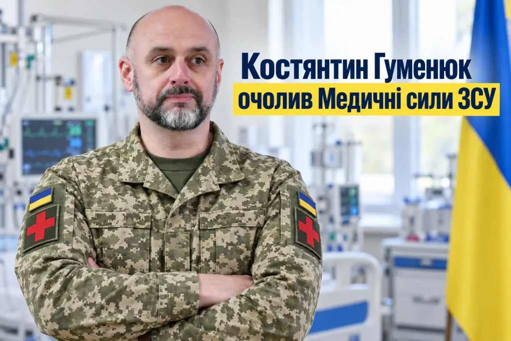 Константин Гуменюк возглавил Медицинские силы ВСУ: биография военного хирурга и главные достижения Константин Гуменюк возглавил Медицинские силы ВСУ: биография военного хирурга и главные достижения