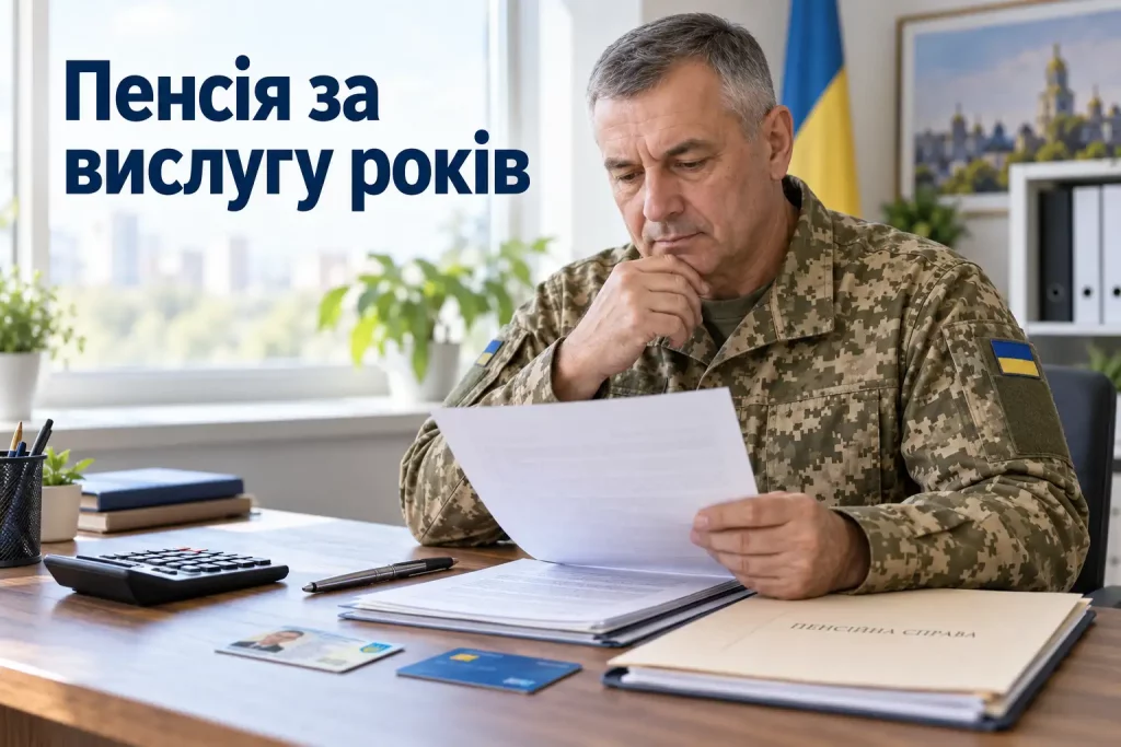 Выход на пенсию за выслугу лет в Украине: условия назначения и размер выплат Выход на пенсию за выслугу лет в Украине: условия назначения и размер выплат