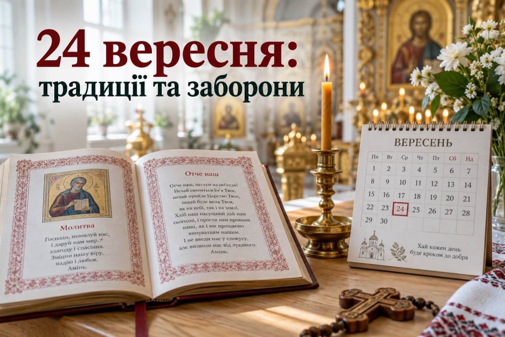 Какой церковный праздник 24 сентября 2026 года: главные традиции, запреты и пост