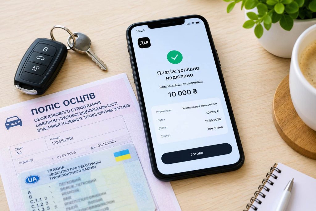 УБД могут вернуть 100% стоимости автоцивилки через «Дію»: пошаговая инструкция