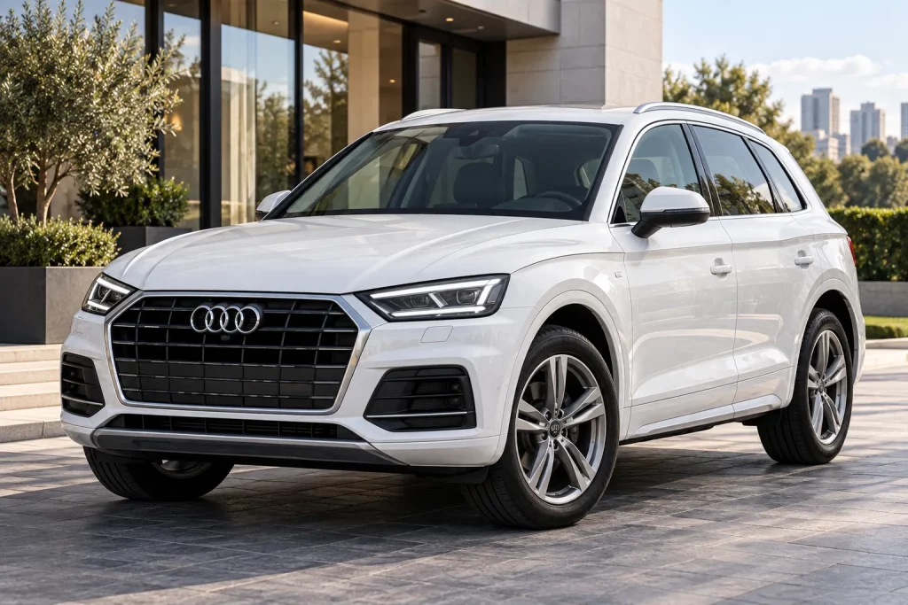 Наталья Могилевская купила белый Audi Q5: что известно об автомобиле и его цене