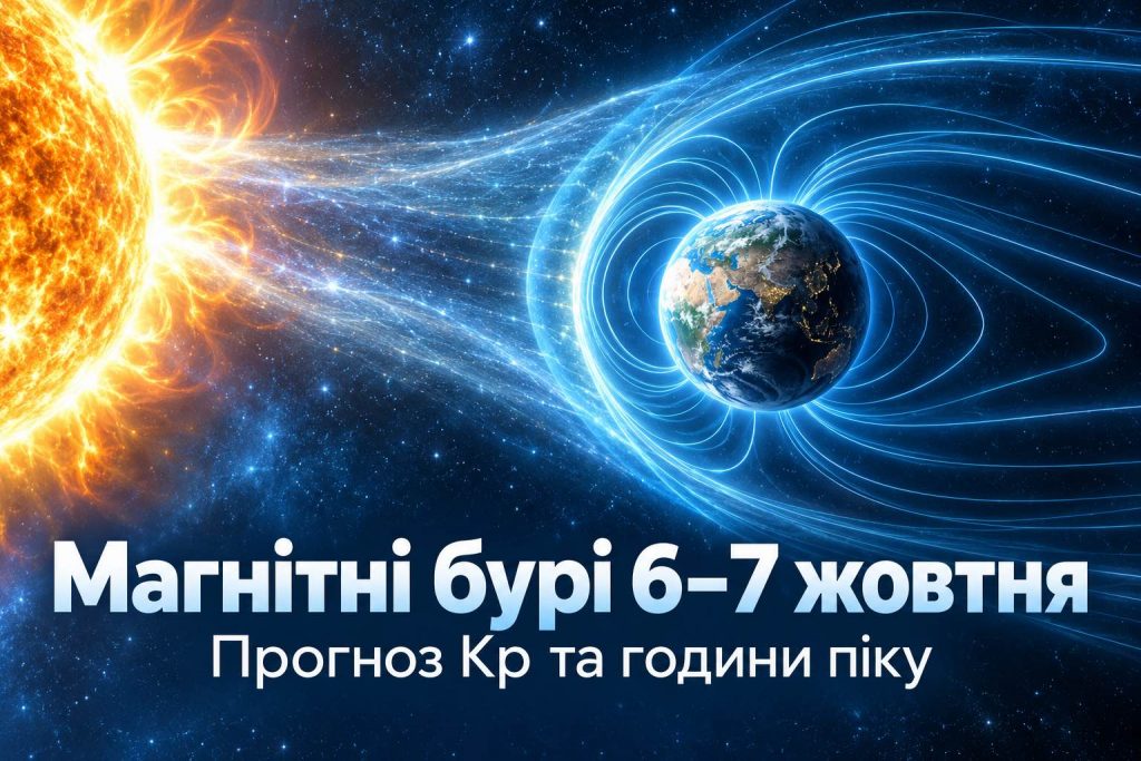 Kp вырастет утром: магнитные бури 6 и 7 октября — свежий прогноз для Украины Kp вырастет утром: магнитные бури 6 и 7 октября — свежий прогноз для Украины