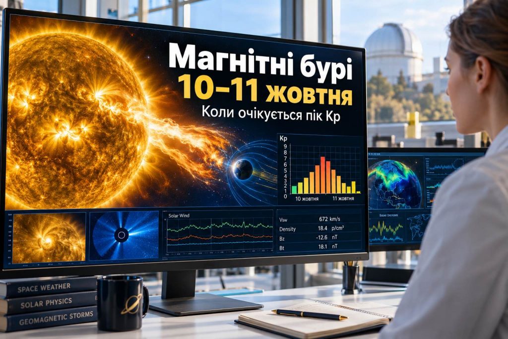 Магнитные бури 10–11 октября 2026: когда ударит сильнее всего и что нельзя делать в часы пика