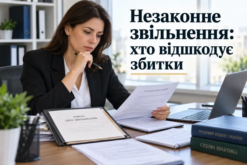 Незаконное увольнение в Украине: когда руководитель возместит ущерб Незаконное увольнение в Украине: когда руководитель возместит ущерб