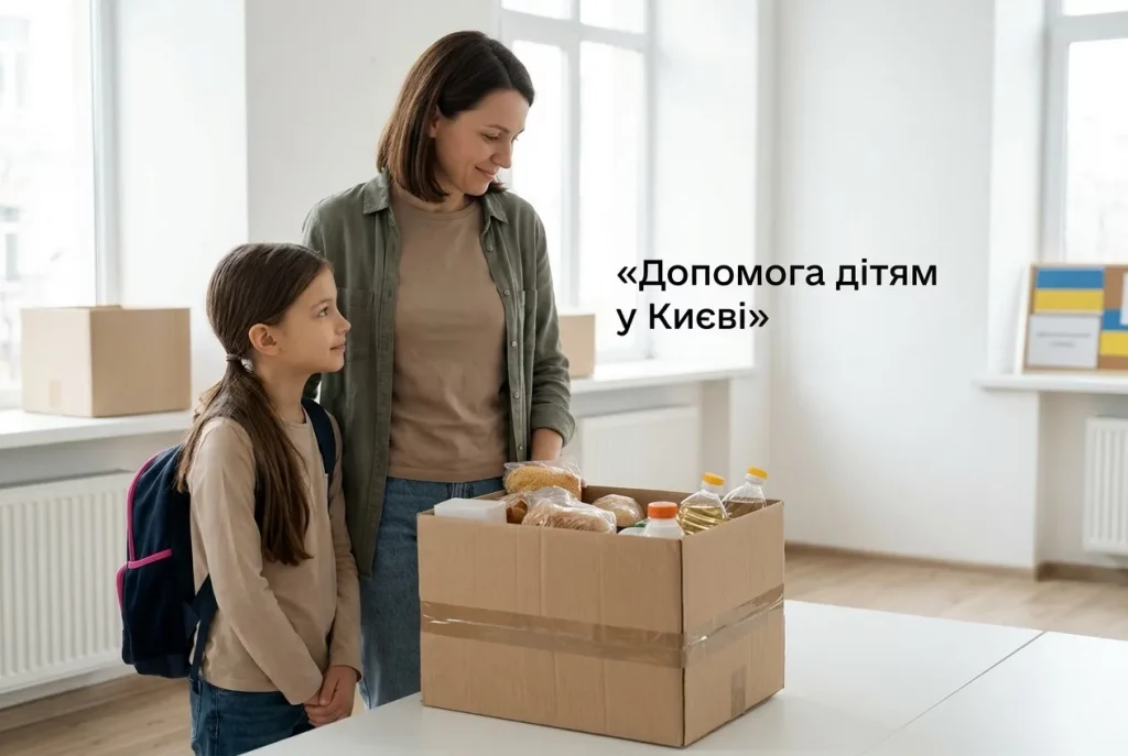 Допомога дітям у Києві