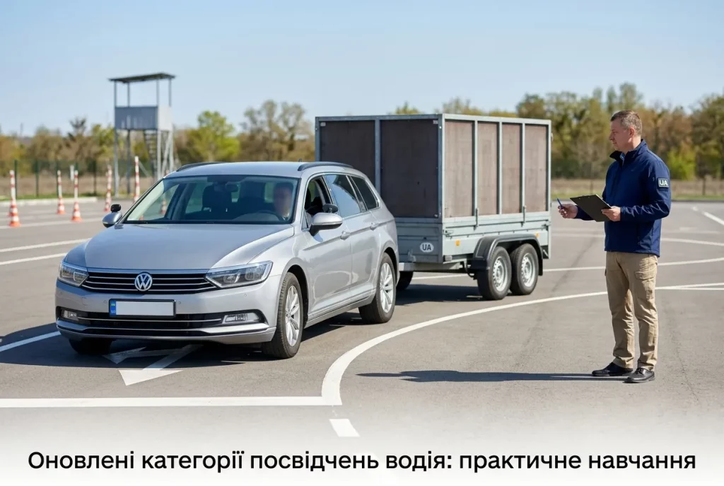 Водительские права в Украине 2026: кто может открыть новые категории без стажа