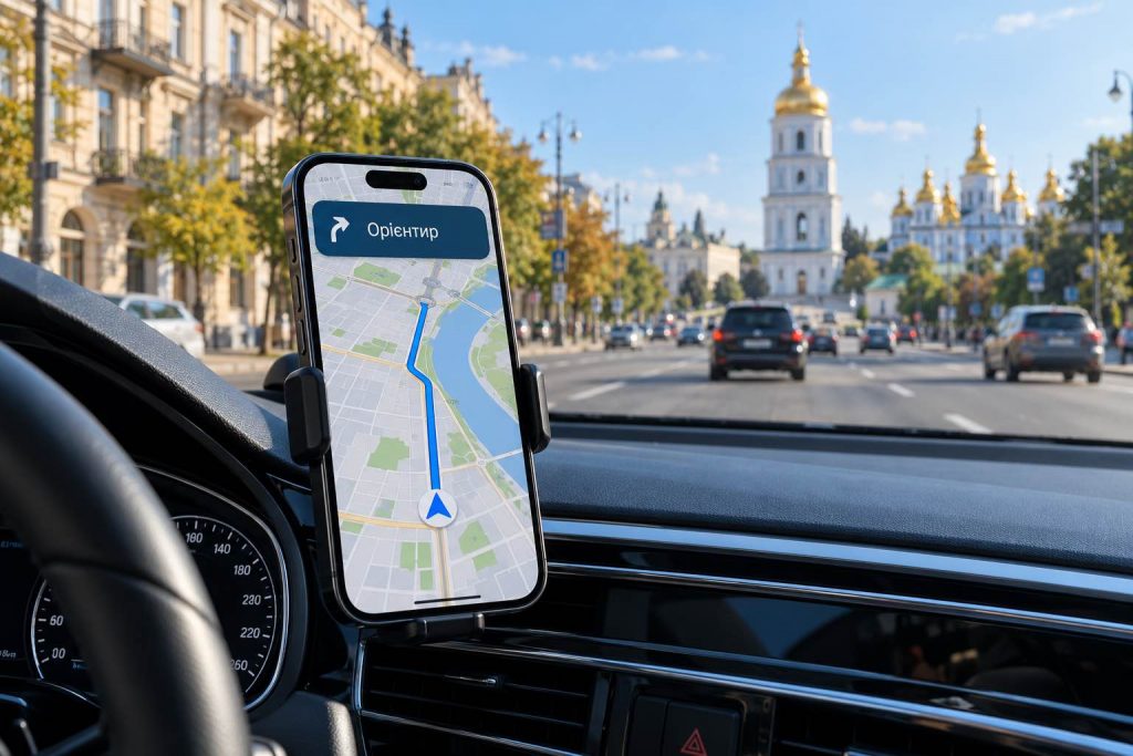 В Украине запустили навигатор без GPS: как работает «Орієнтир» и где его скачать