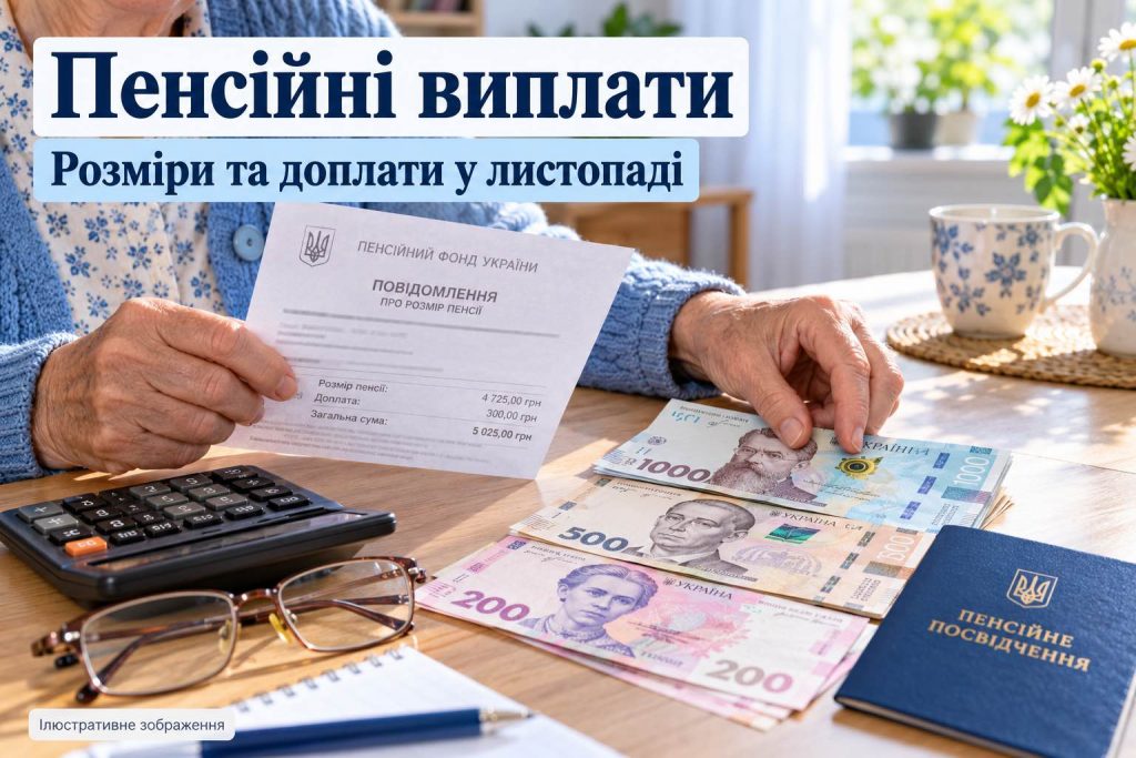 Новые суммы пенсий с 1 ноября 2026: таблица выплат, доплаты и важные ограничения
