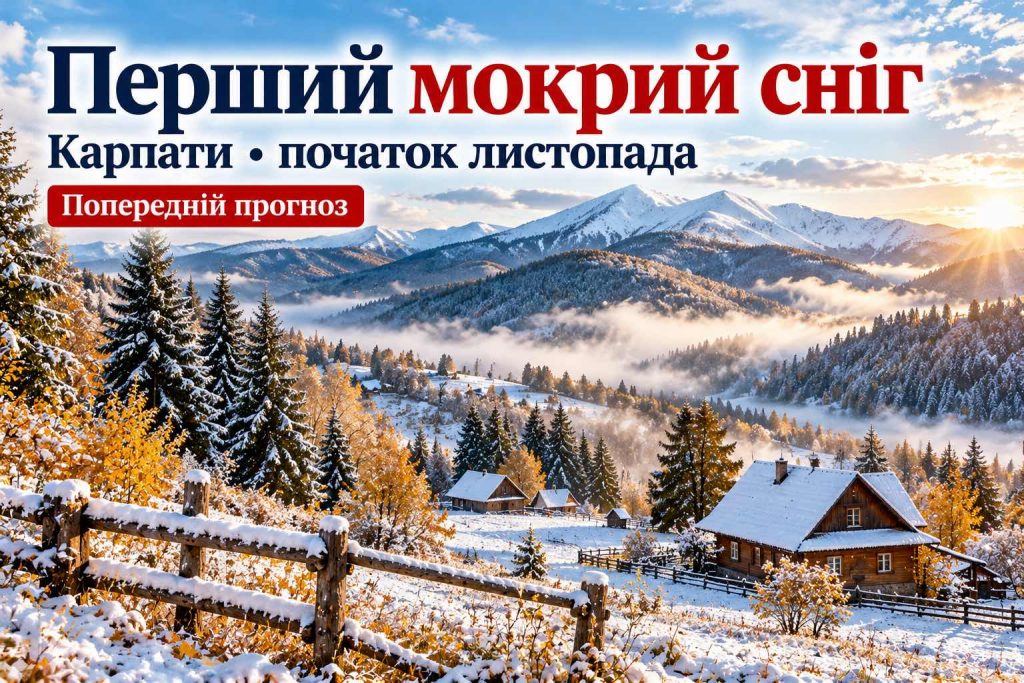 Когда в Украине выпадет первый снег и ударят морозы: синоптики назвали точные даты