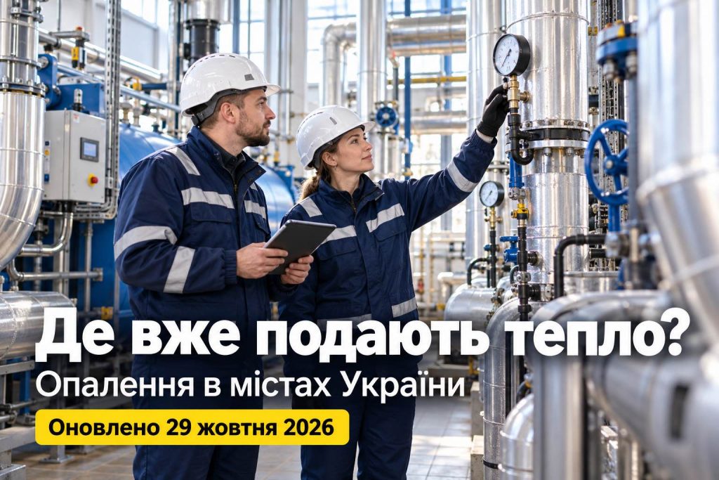 Отопительный сезон 2026-2027 в Украине: где уже тепло, а когда включат батареи в остальных городах