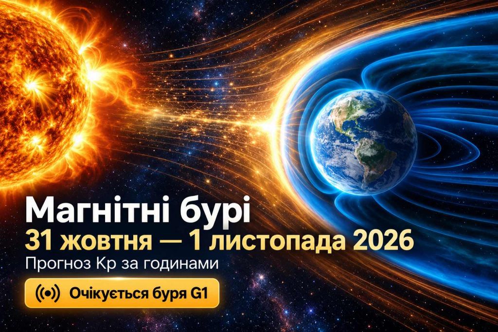 Землю накроет магнитная буря G1: прогноз на 31 октября и 1 ноября, опасные часы и советы врачей