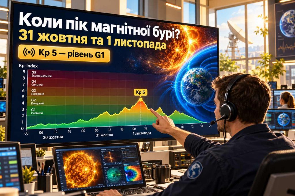 Землю накроет магнитная буря G1: прогноз на 31 октября и 1 ноября, опасные часы и советы врачей