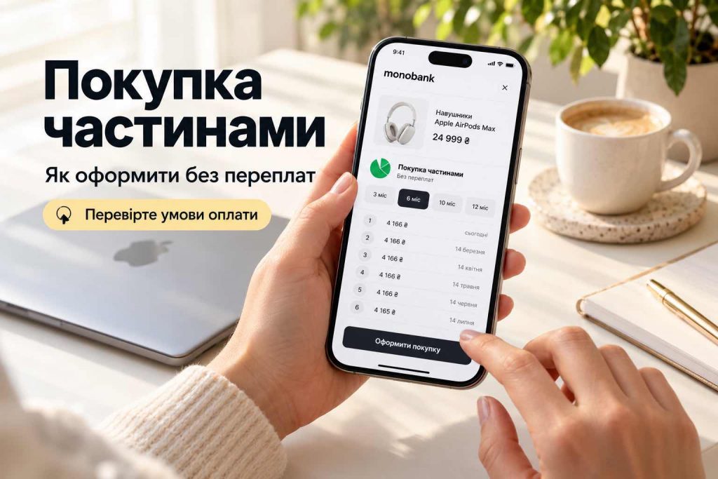 Xiaomi в monobank от 20 платежей до 1 ноября: как купить технику выгодно и получить подарок